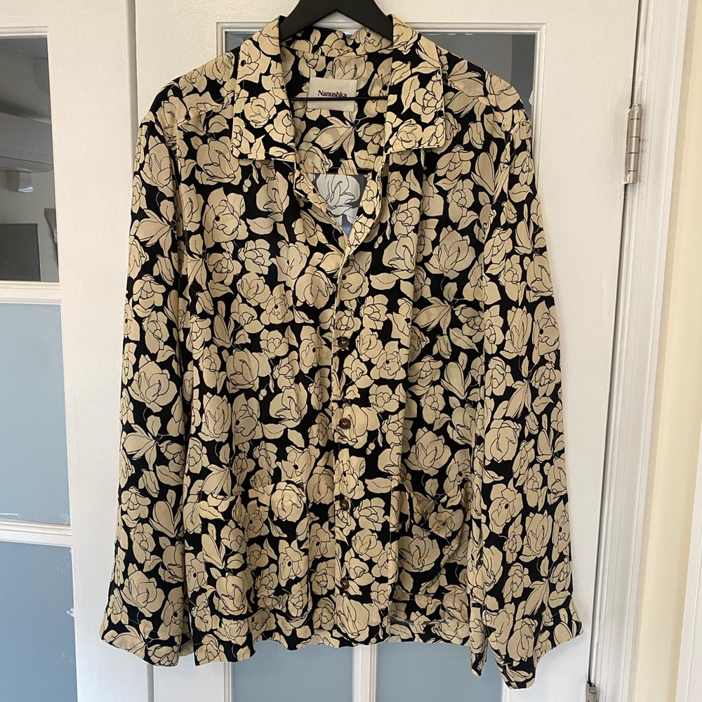 Nanushka Floral Button Down Shirt